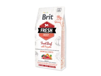 BRIT Fresh Beef with Pumpkin Puppy Large Growth & Joints 2,5kg