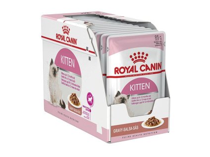 Kapsička ROYAL CANIN Kitten Instinctive 12x85g (v omáčce) (multipack)