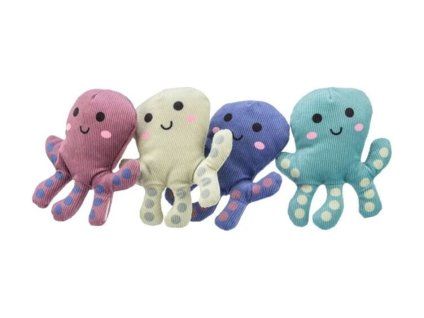 Hračka pro kočky TRIXIE - chobotnička s catnipem 10cm (MIX BAREV) (DOPRODEJ)