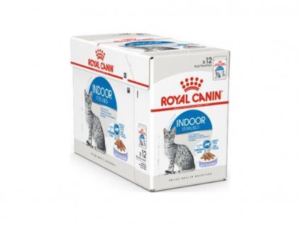 Kapsička ROYAL CANIN Indoor 12x85g (v omáčce) (multipack)