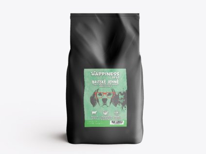 HAPPINESS Superfood65 Adult - britské jehně s mátou, granátovým jablkem, morušemi, brokolicí a fenyklem 6kg