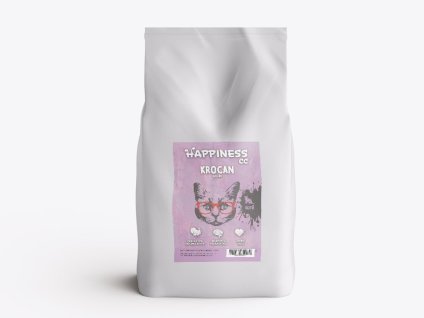 HAPPINESS Connoisseur Cat Kitten - krocan a kuře 5kg