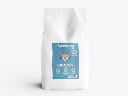 HAPPINESS Grain Free Cat Adult - krocan s batáty 7,5kg