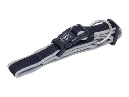 Obojek NOBBY Mesh Preno neoprenový černý (L/XL) 50-65cm