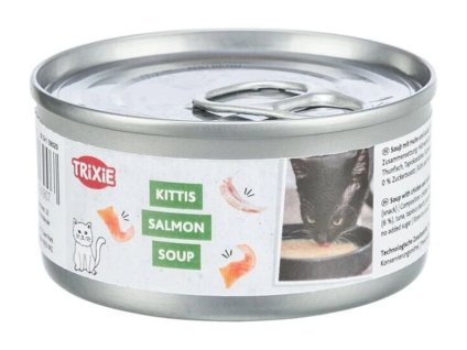 TRIXIE polévka pro kočky losos & kuře 4x80g (multipack)