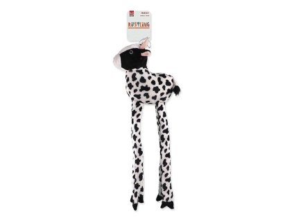 Hračka DOG FANTASY plyš - Rustling Jumbo šustící kráva 90cm (DOPRODEJ)