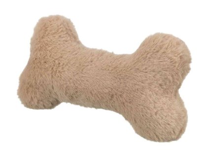 Hračka TRIXIE plyš - kost béžová 24cm (DOPRODEJ)