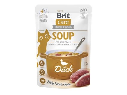 BRIT CARE Cat Soup with Duck 75g