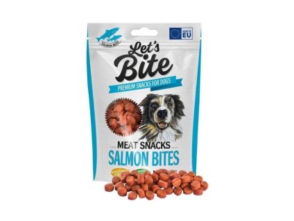 BRIT Let’s Bite Meat Snacks Salmon Bites 150g