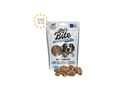 BRIT Let’s Bite Meat Snacks Lamb Squares with Chicken 80g