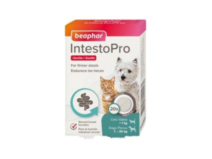 BEAPHAR IntestoPro tablety na trávení pro psy (nad 20kg) (20tbl)