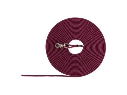 Stopovačka TRIXIE kulatá s vypouštěcí karabinou sangria (S-L) 0,6cm (5m) (DOPRODEJ)