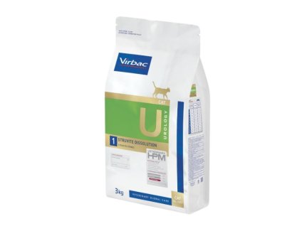VIRBAC Vet HPM Cat Urology Struvite Dissolution (U1) 3kg