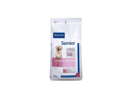 VIRBAC Vet HPM Dog Senior Large&Medium 12kg