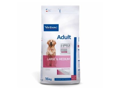 VIRBAC Vet HPM Dog Adult Large&Medium 16kg
