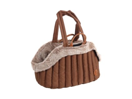 Taška FLAMINGO Tuke hnědá 49x30x32cm (do max 7kg)