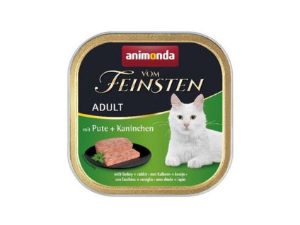 Paštika VOM FEINSTEN Classic krůtí a králičí 100g (kočka)