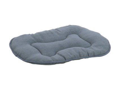 Polštář FLAMINGO Firenze oválný tenký modrý 65x43,5x3cm