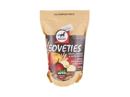 LEOVET Leoveties pamlsky s jablkem, špaldou a červenou řepou 1000g