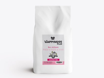 HAPPINESS Peptide Plus Adult Péče o kůži a srst 10kg