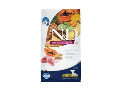 N&D Low Grain Tropical Selection Dog Puppy Lamb Mini 1,5kg