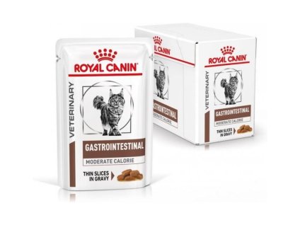 Kapsička ROYAL CANIN  VD Cat Gastro Intestinal Moderate Callorie 12x85g (multipack)