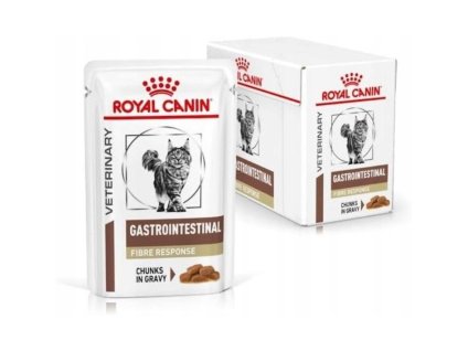 Kapsička ROYAL CANIN VD Cat Gastro Intenstinal Fibre Response 12x85g (multipack)