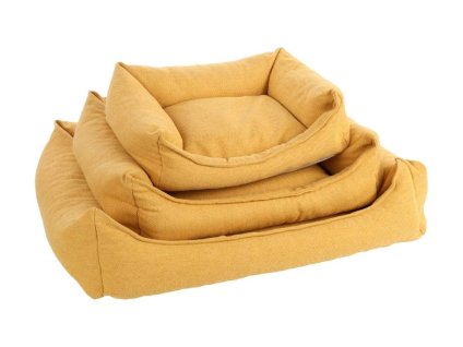 Pelech FLAMINGO Baldar obdélníkový žlutý 80x67x22cm