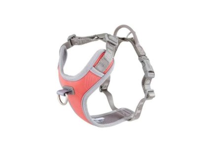 Postroj HURTTA Venture No-Pull korálový 80-100cm (DOPRODEJ)