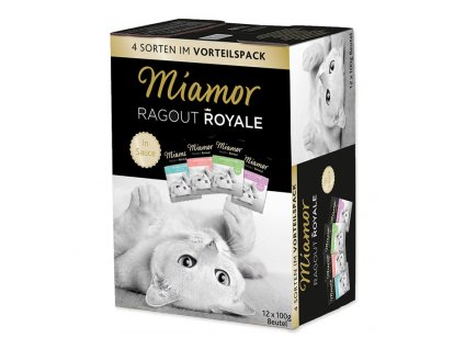 Kapsička MIAMOR Ragout Royale ve šťávě 4x3x100g (multipack)
