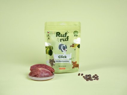 RUFRUF Click Výcvikové pamlsky šťavnaté jehněčí 200g