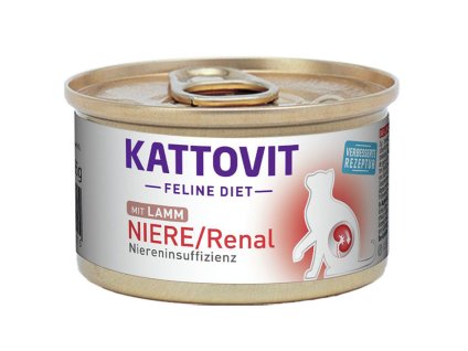 Konzerva KATTOVIT Feline Diet Urinary s telecím 85g