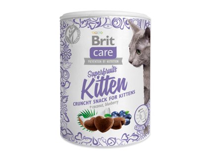 BRIT CARE Cat Snack Superfruits Kitten 100g