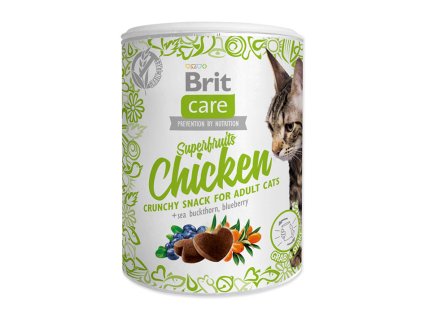 BRIT CARE Cat Snack Superfruits Chicken 100g