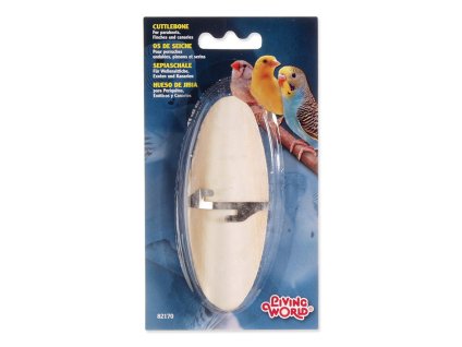 Sépiová kost LIVING WORLD s držákem