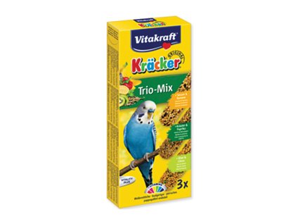 VITAKRAFT Kracker tyčky pro andulky - banán, kiwi, fík (3ks)