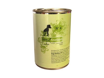 Konzerva DOGZ FINEFOOD No.4 s kuřecím a bažantem 400g