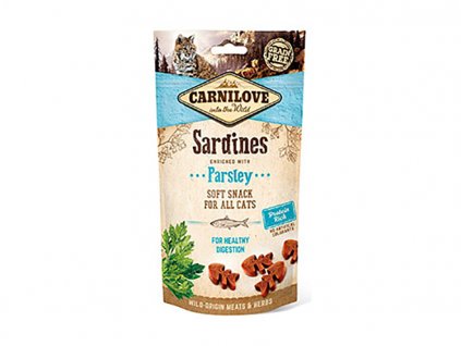 CARNILOVE Cat Soft Snack Sardine with Parsley 50g