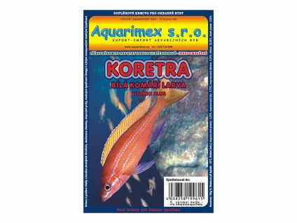 AQUARIMEX koretra 100g (mražené krmivo)