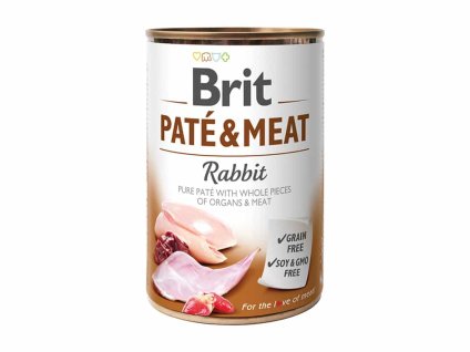 Konzerva BRIT Paté & Meat Rabbit 800g