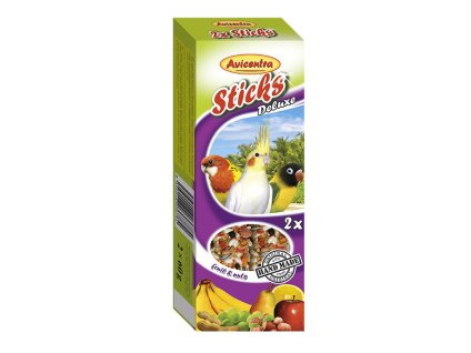Tyčinky AVICENTRA malý papoušek ovocno-ořechové (2ks) 150g