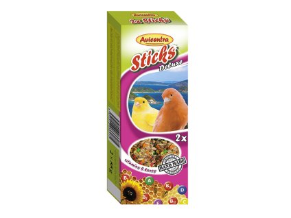 Tyčinky AVICENTRA kanár vitamínovo-medové (2ks) 150g