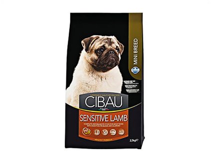 CIBAU Adult Mini Sensitive Lamb & Rice 2,5kg