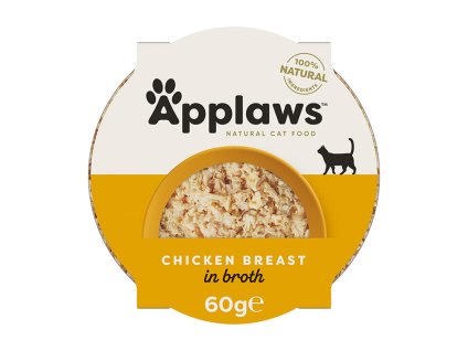 Miska APPLAWS Cat kuřecí prsa 60g
