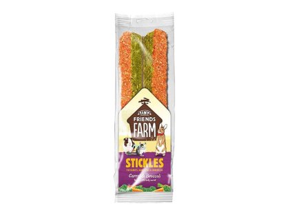 Tyčinky SUPREME Stickles Carrot & Broccoli 100g (2ks)