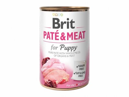 Konzerva BRIT Paté & Meat Puppy 800g