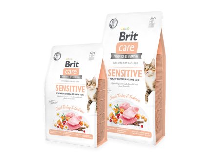 BRIT CARE Cat Grain-Free Sensitive Healthy Digestion & Delicate Taste 7kg