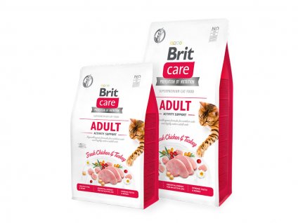 BRIT CARE Cat Grain-Free Adult Activity Support 7kg