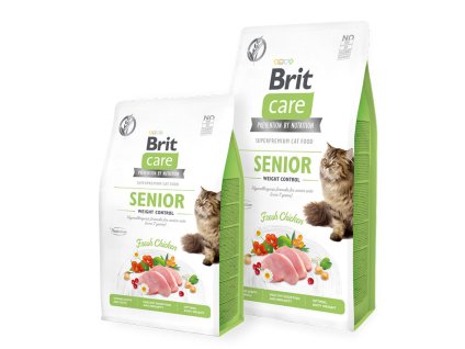 BRIT CARE Cat Grain-Free Senior Weight Control 2kg