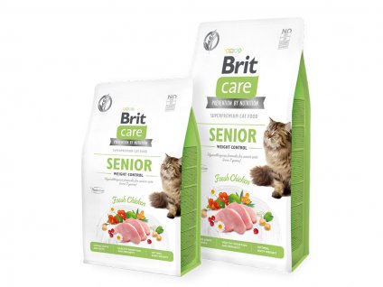 BRIT CARE Cat Grain-Free Senior Weight Control 400g